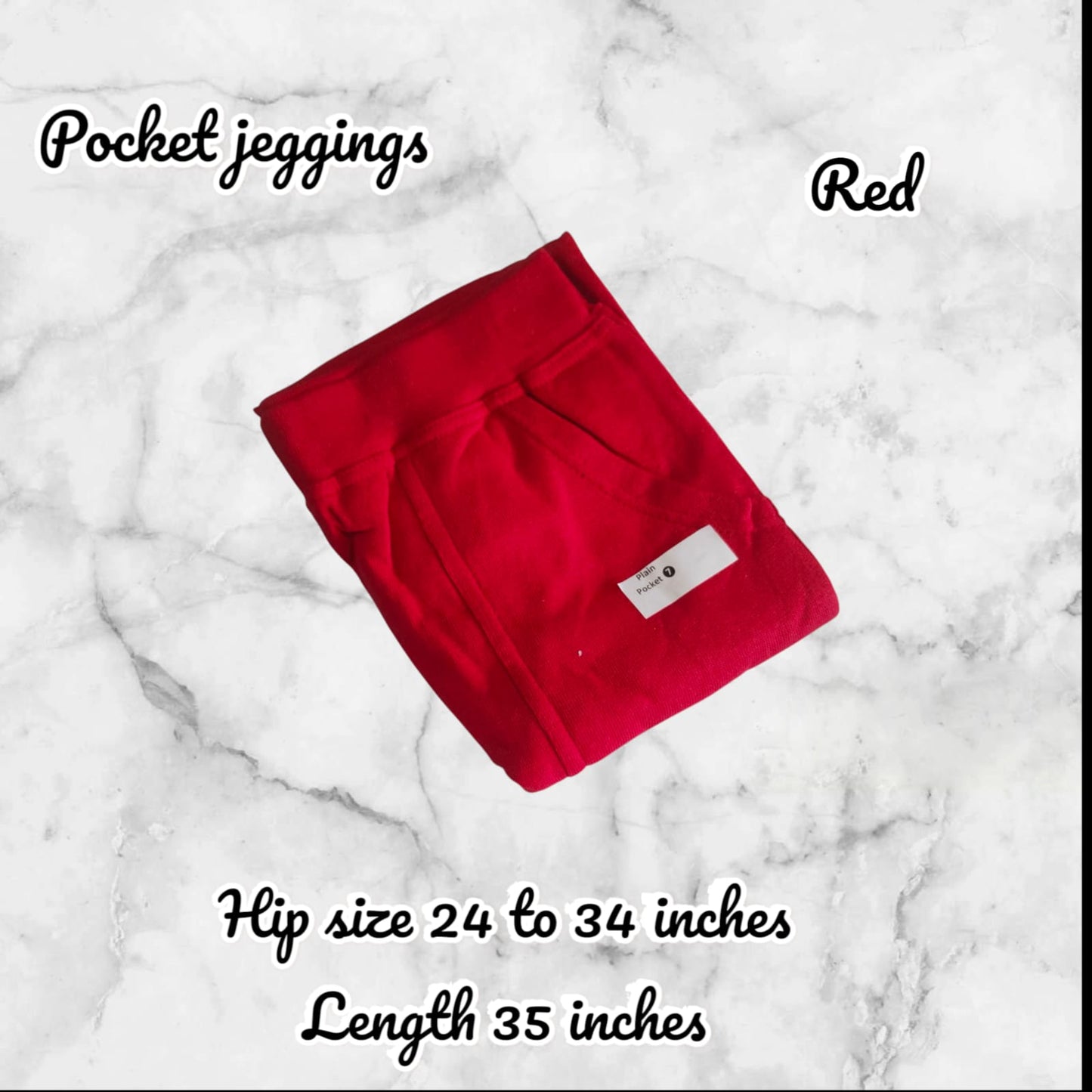 Pocket Jeggings (S to XL)