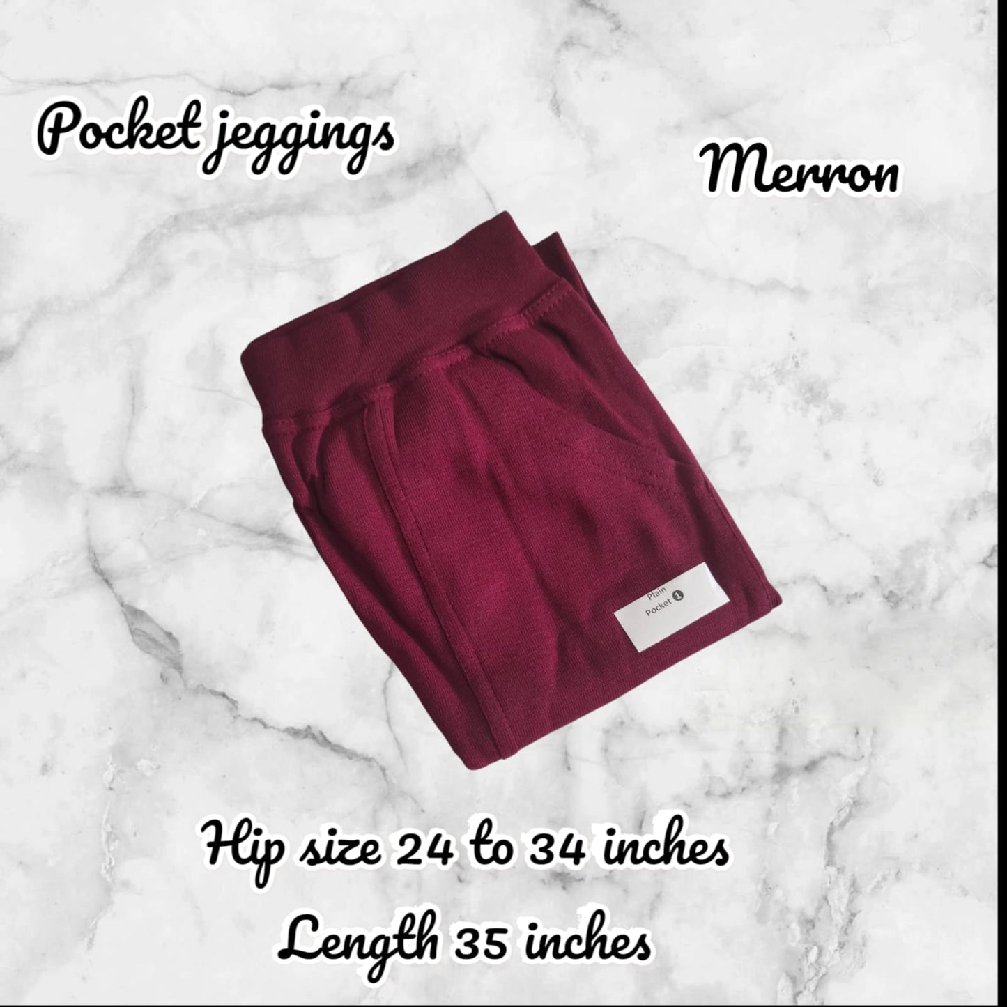 Pocket Jeggings (S to XL)