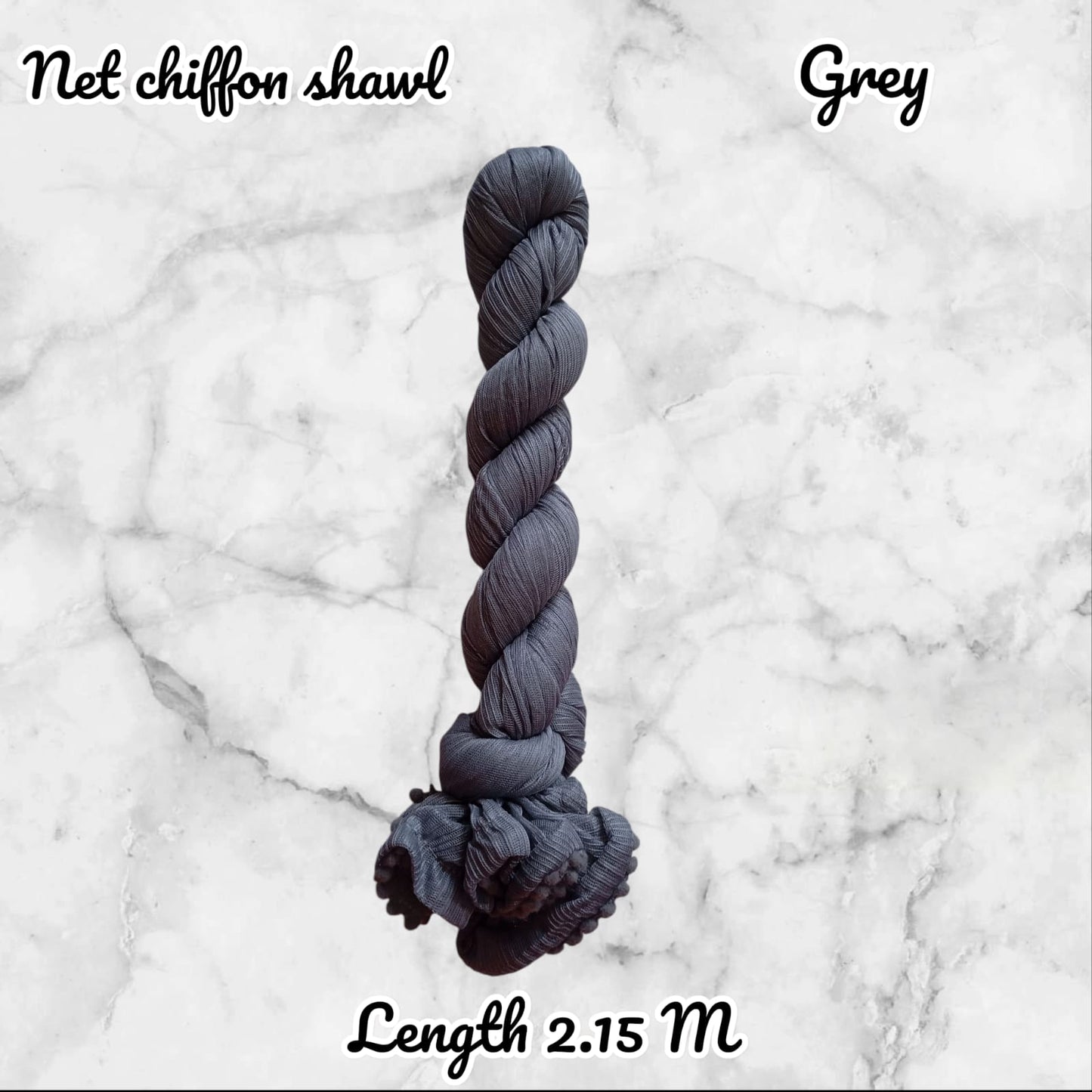 Daily Wear Chiffon Net Shawl