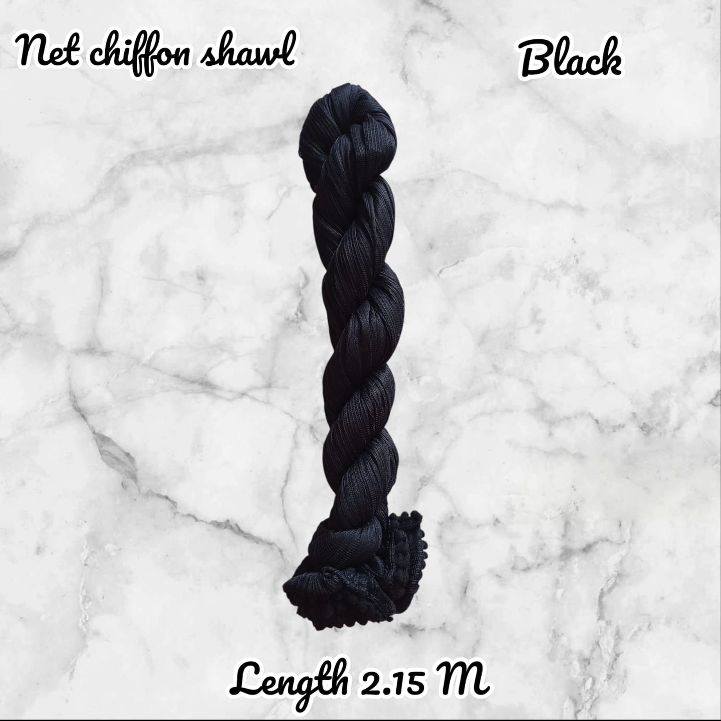 Daily Wear Chiffon Net Shawl