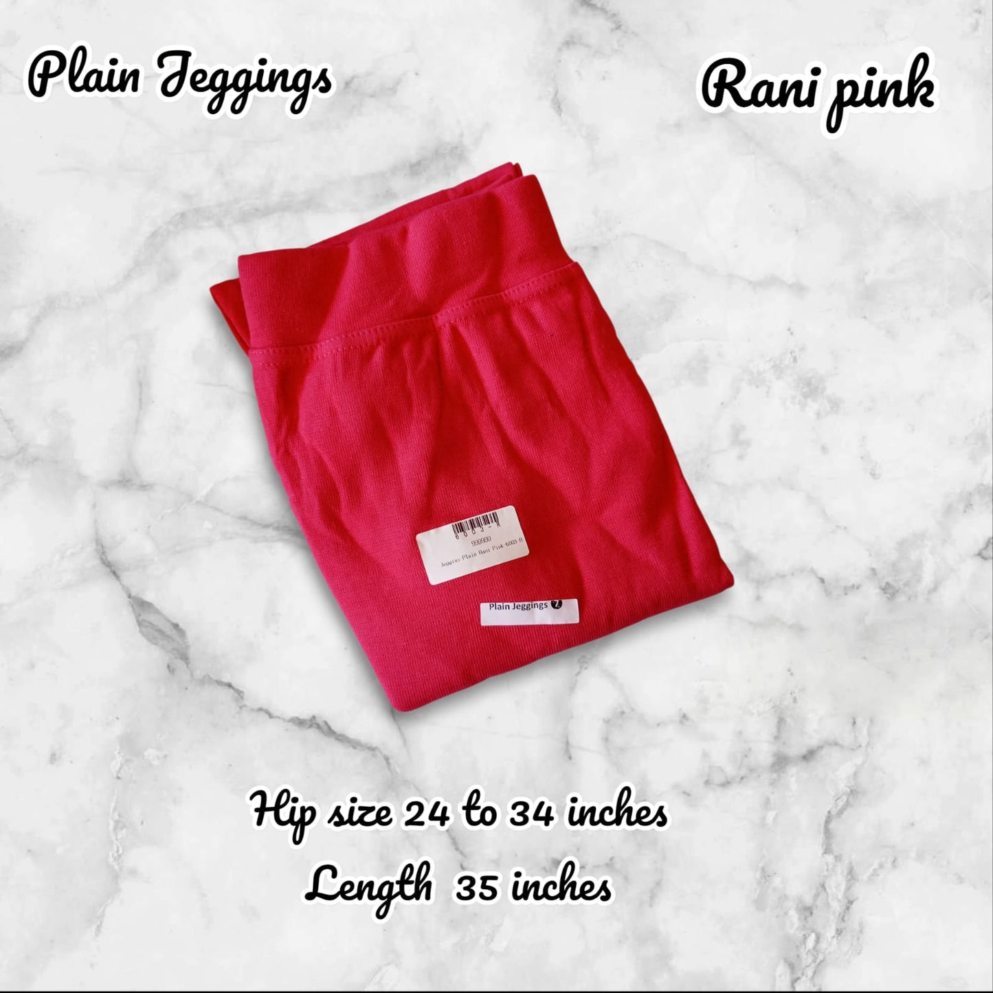 Plain Jeggings (S to XL)