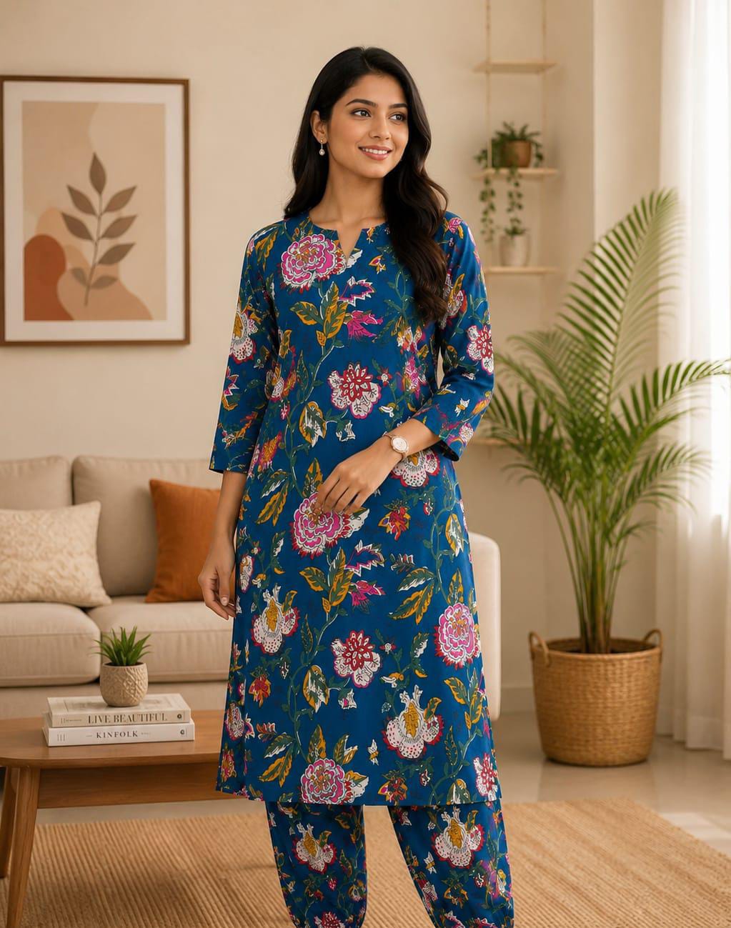 Kalamkari Coord Set (KCS005)